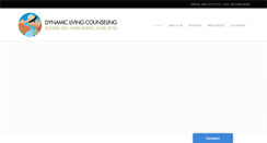Desktop Screenshot of dynamicliving.net